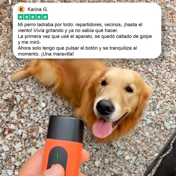 NoLadra+ – Entrenamiento ultrasónico suave para reducir los ladridos