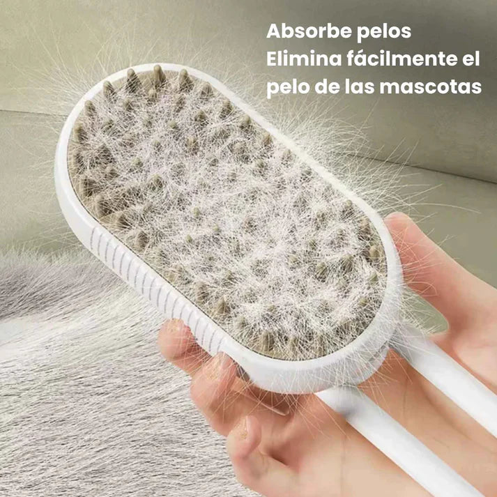 Cepillo de vapor para mascotas